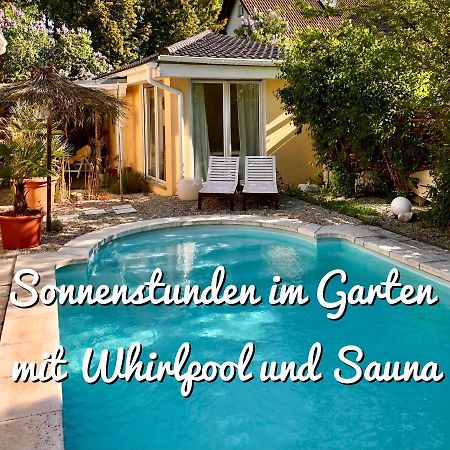 Apartment Tinyhouse Mit Pool, Outdoor Whirlpool Und Garten Petershagen-Eggersdorf Exterior photo